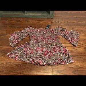 NWT hollister off the shoulder blouse